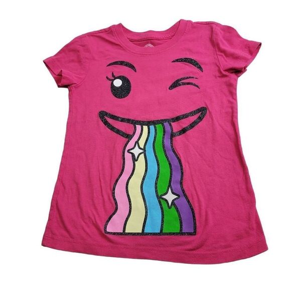 Wonder Nation rainbow shirt XS4/5 - Picture 1 of 3